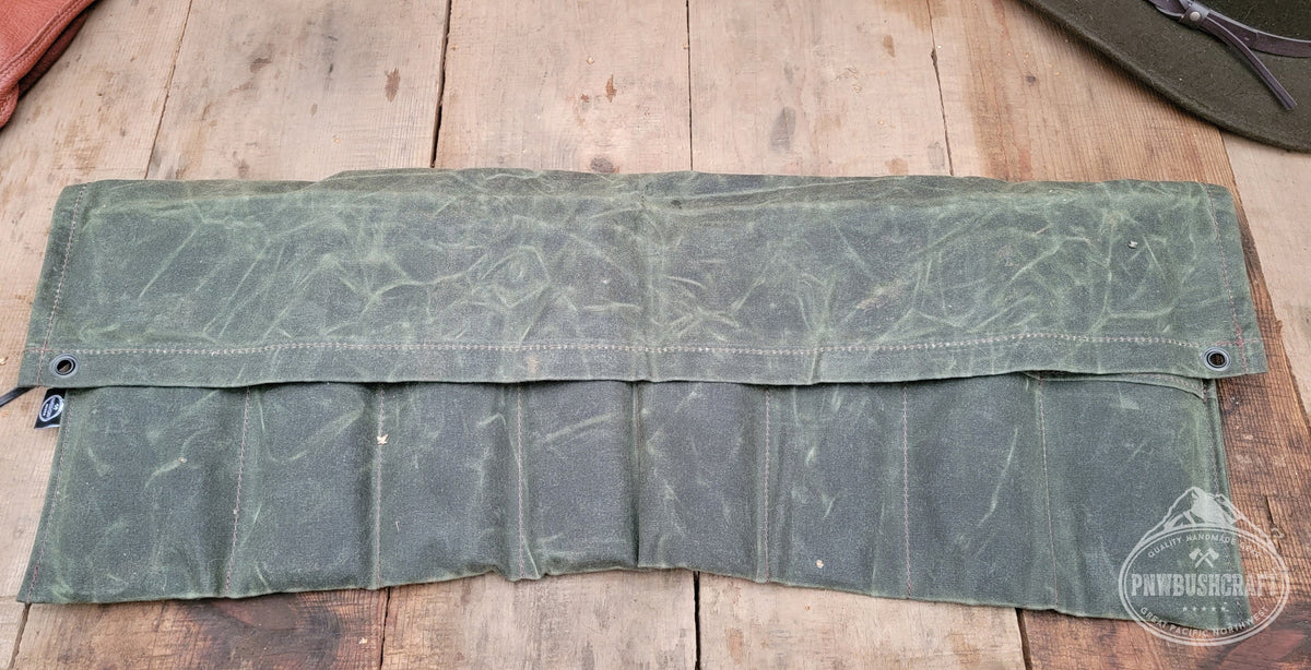 PNWBUSHCRAFT Birch Fixed Blade Roll