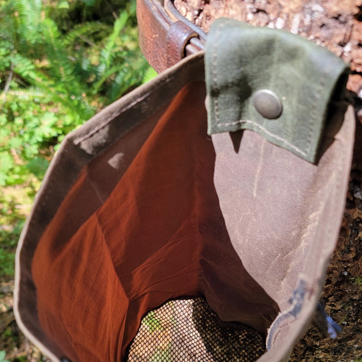 PNWBUSHCRAFT Mushroom Foraging Pouch