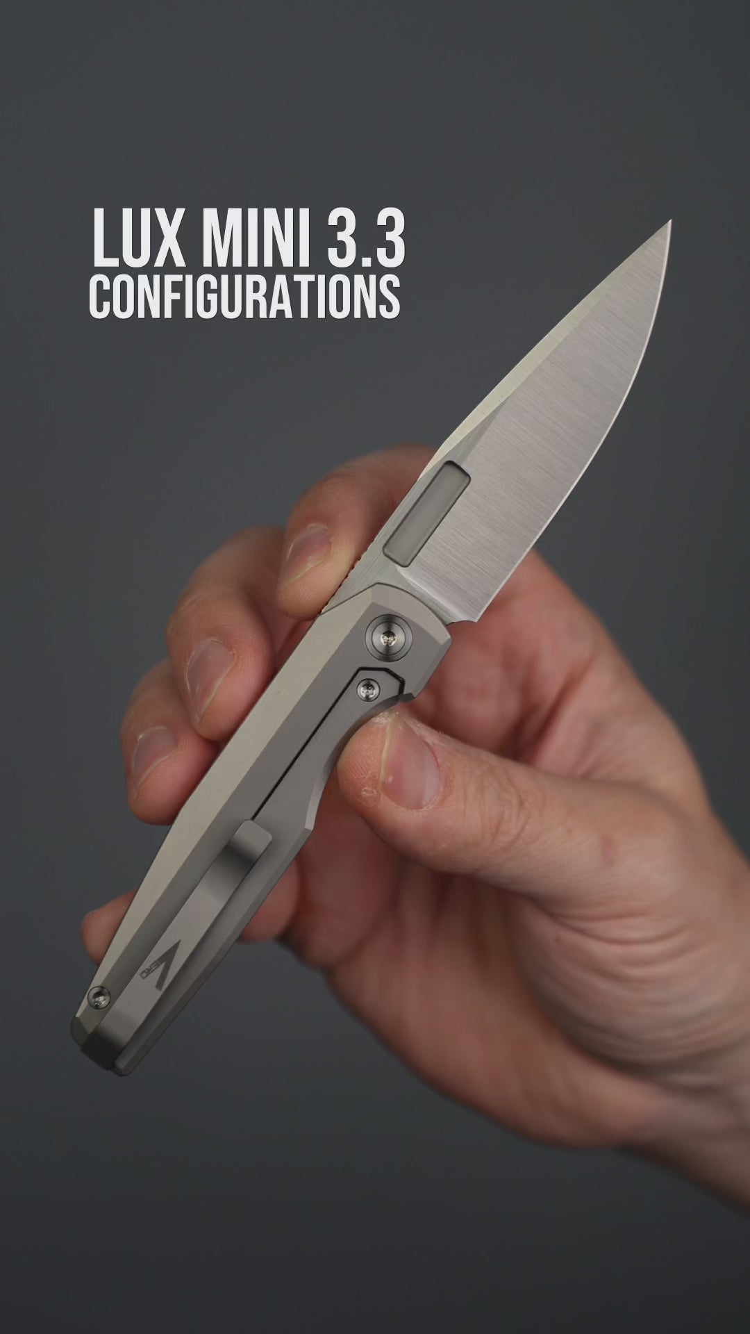 Vero Engineering Lux 3.3 Knife – Mukama