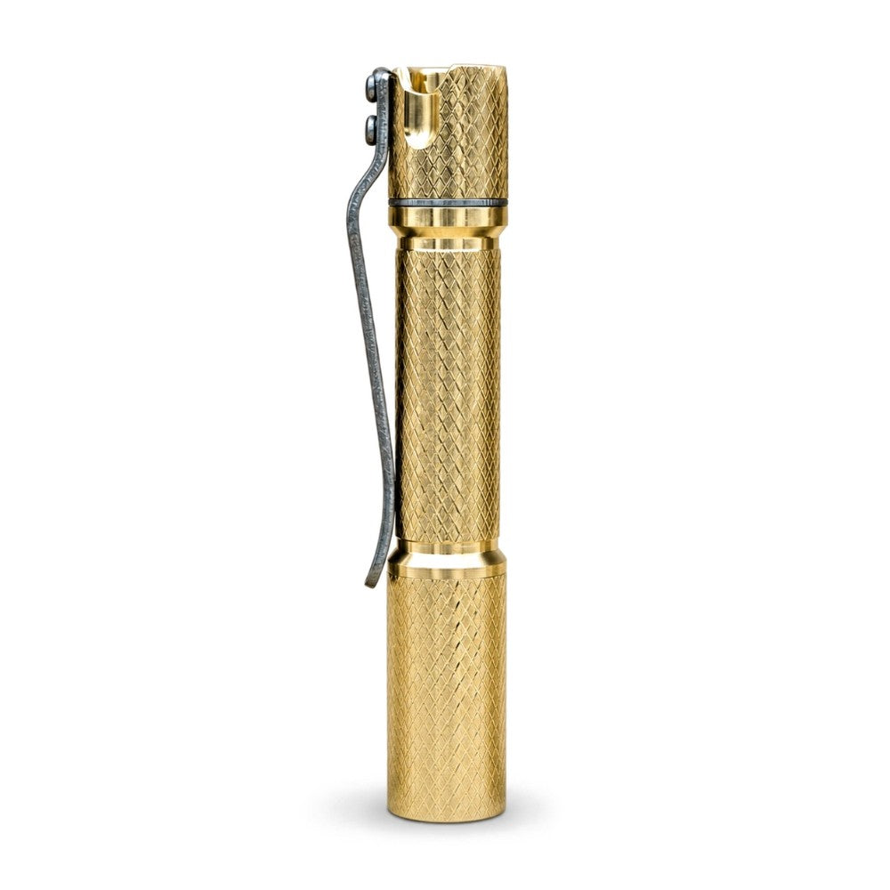 Pineapple Mini MKIII Brass Flashlight