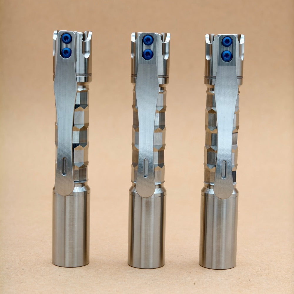 ReyLight Pineapple Mini MKIII Titanium Flashlight