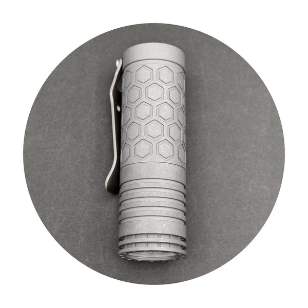 ReyLight Dawn Hex Titanium Flashlight – Mukama