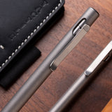 Tactile Turn Clip Action Titanium Pen