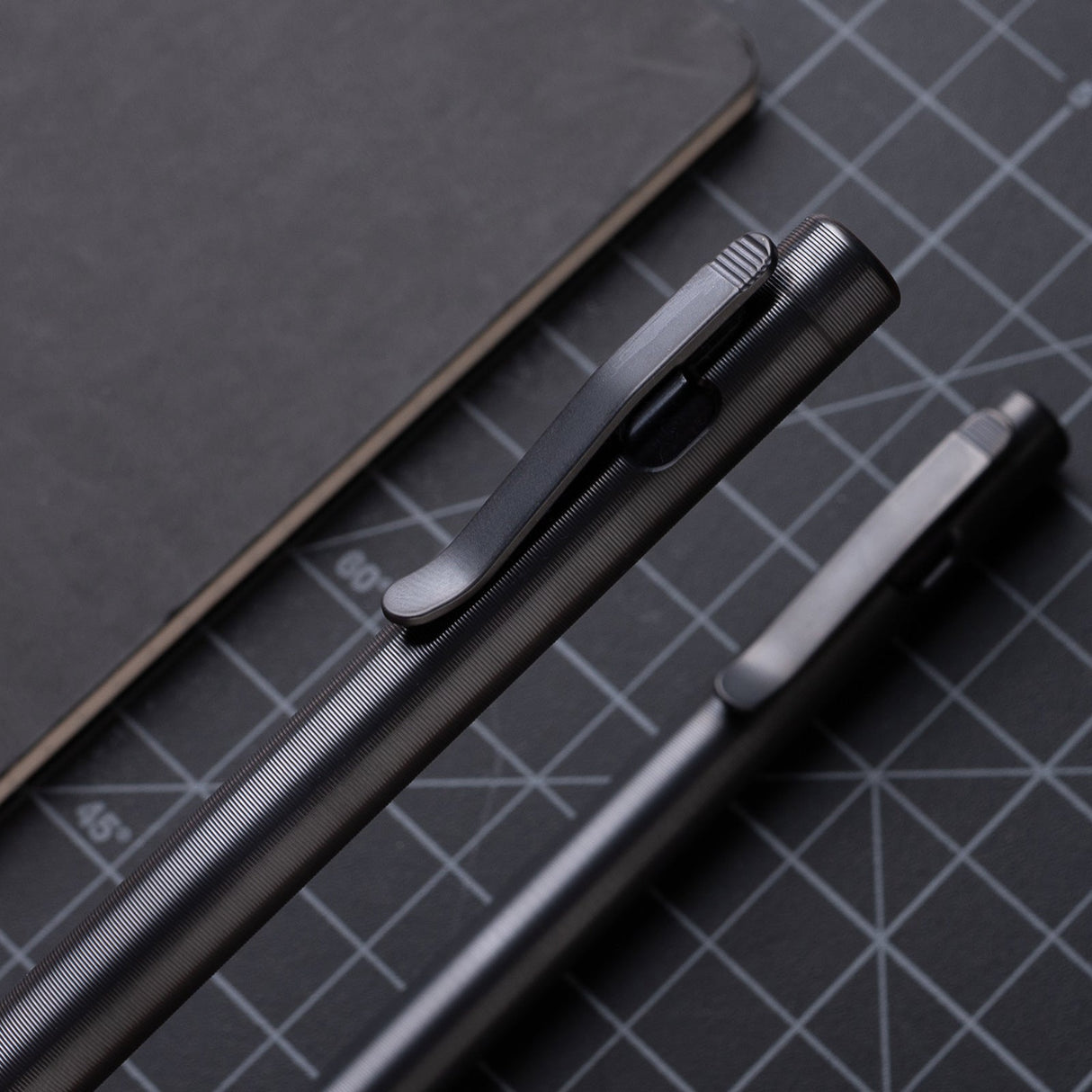 Tactile Turn Clip Action Titanium Pen
