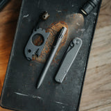 Tactile Turn Clip Action Titanium Pen