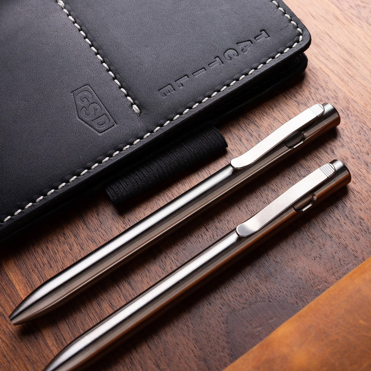 Tactile Turn Clip Action Titanium Pen