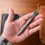 Tactile Turn Clip Action Titanium Pen