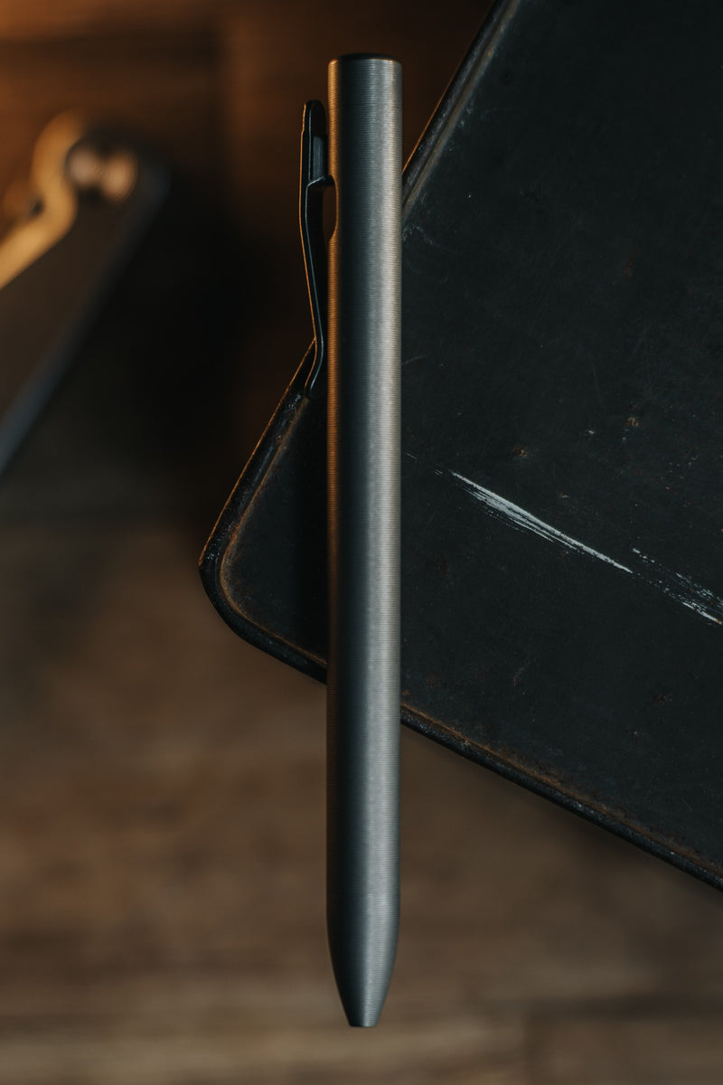 Tactile Turn Clip Action Titanium Pen