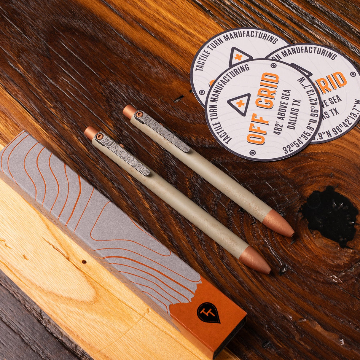 Tactile Turn Off Grid Side Click Pen