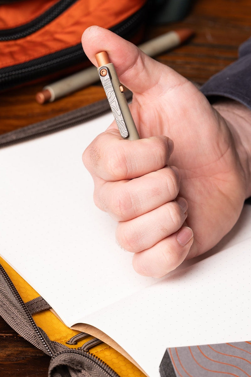 Tactile Turn Off Grid Side Click Pen