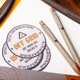 Tactile Turn Off Grid Side Click Pen
