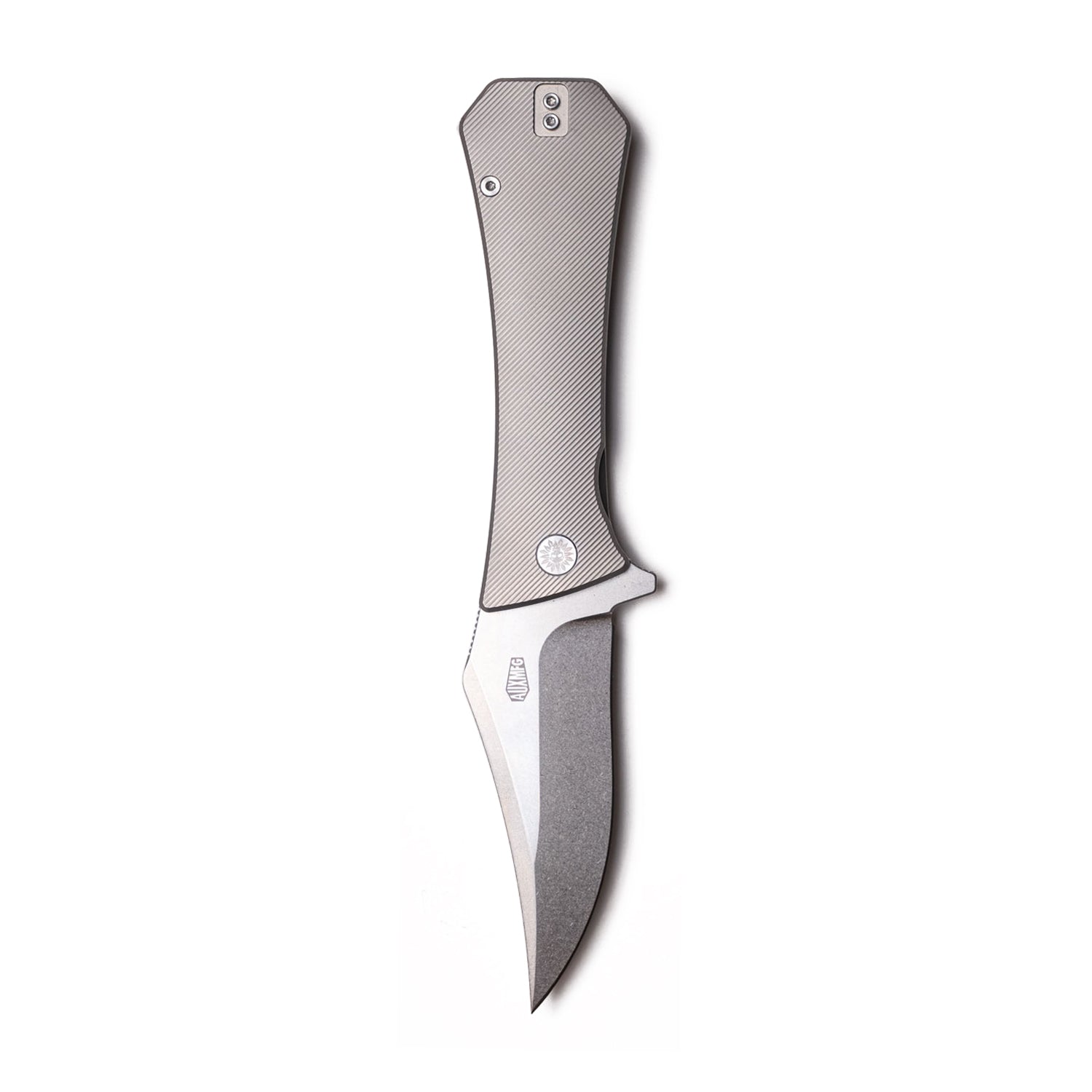 Auxiliary Manufacturing Pocket Bowie XL Deadhead Frame Lock Knife