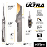 TiRant ULTRA Utility Knife