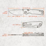 Vosteed Porcupine Thumb Stud Knife
