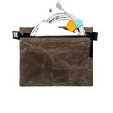Waxed Canvas Utility Pouch