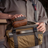Wotancraft Full Leather Portable Camera Pouch