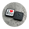I <3 EDC Patch 2-Pack